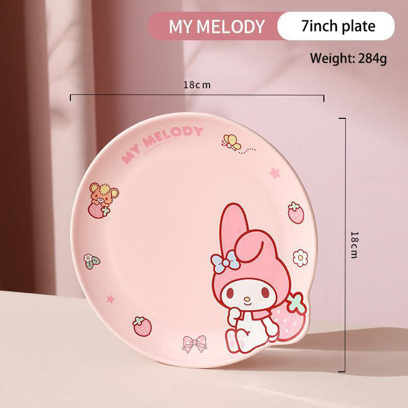 Kawaii Strawberry Tableware Set