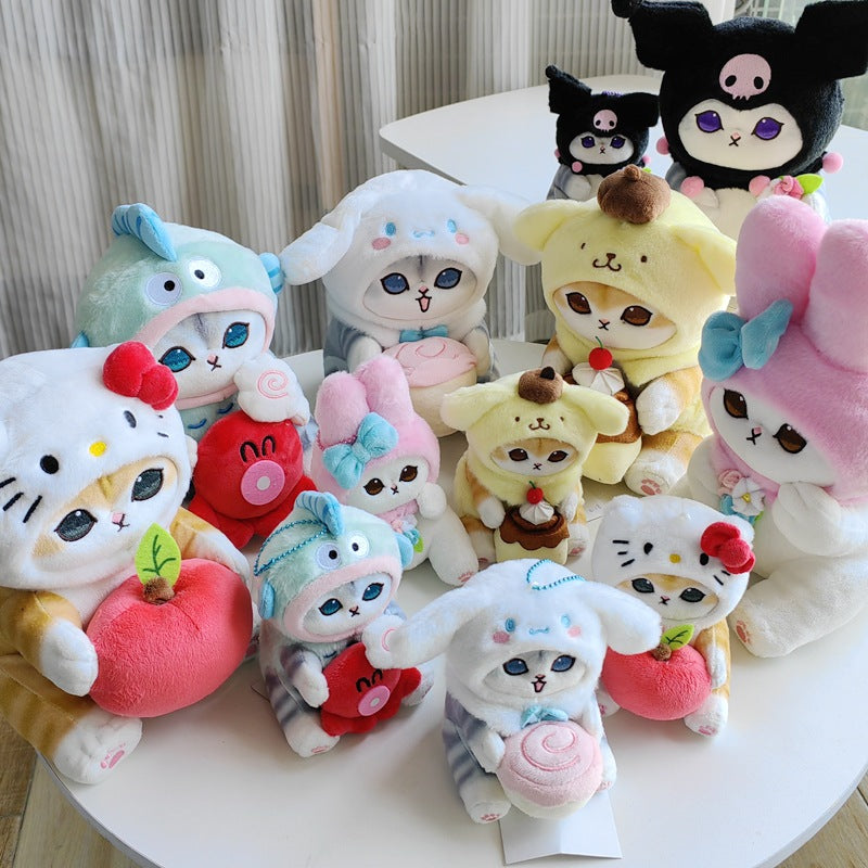 Cute Cat Plush Pendant Doll KI315