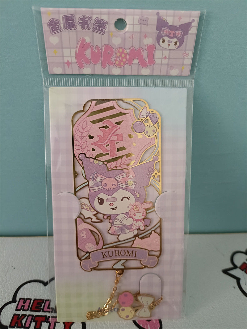 Cute Metal Bookmark