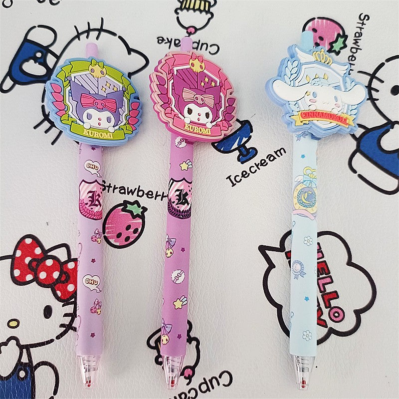 Ensemble de stylos à figurines mignonnes