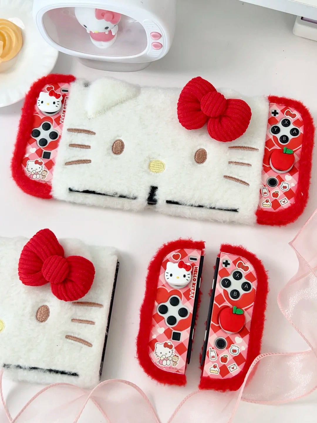Kitty Plush Switch OLED Protective Case