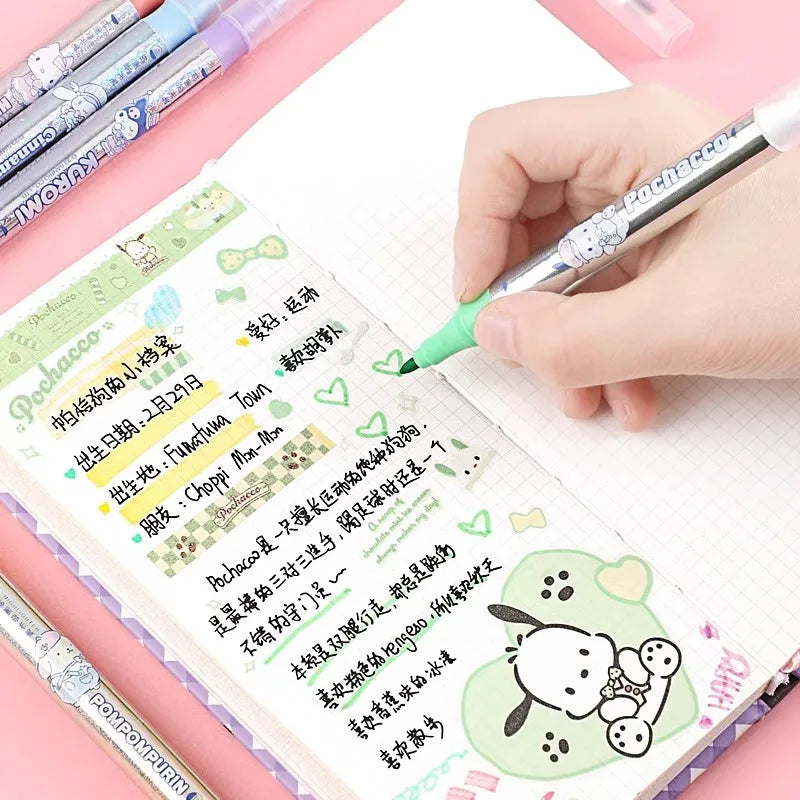 Rainbow Markers Cute Characters ON1408