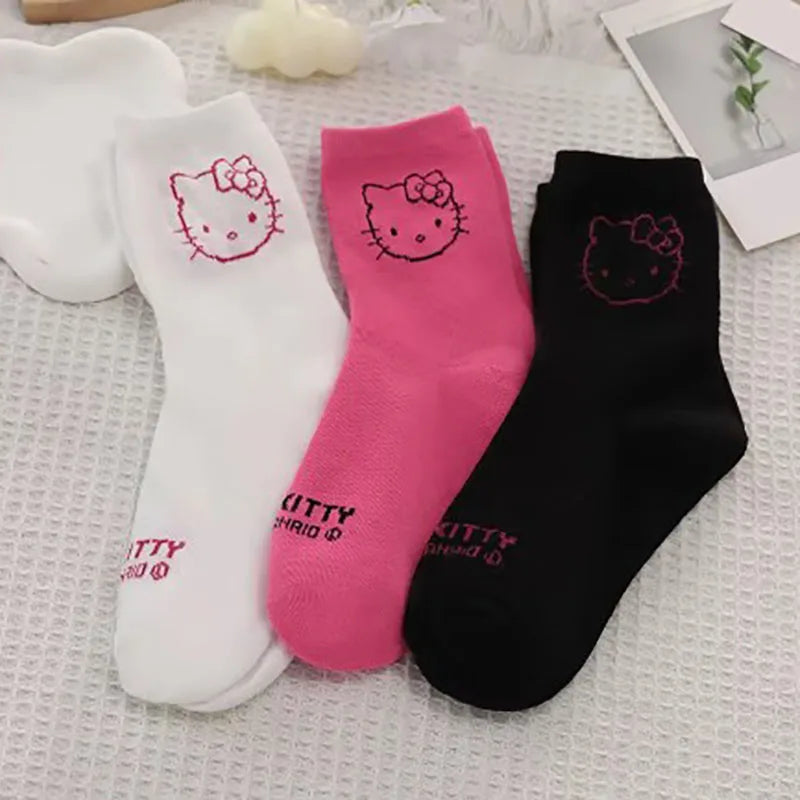 Kawaii Kitty Women Socks