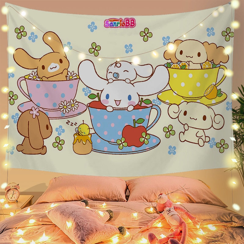 Kawaii Cinna Tapestry