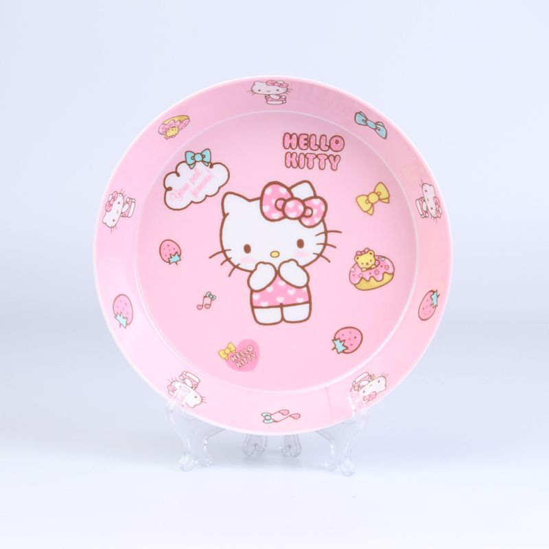 Charming Pink Kitty Tableware Set