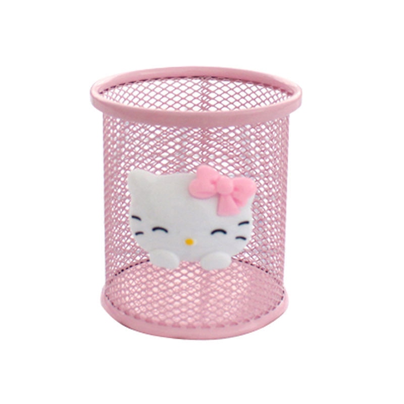 Kitty Pink Pen Holder