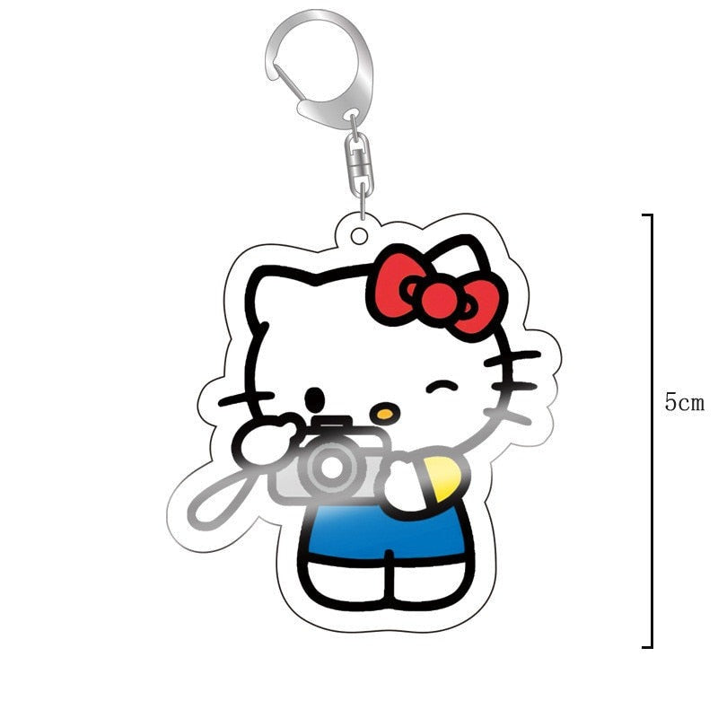 Kawaii Acrylic Mini Keychain