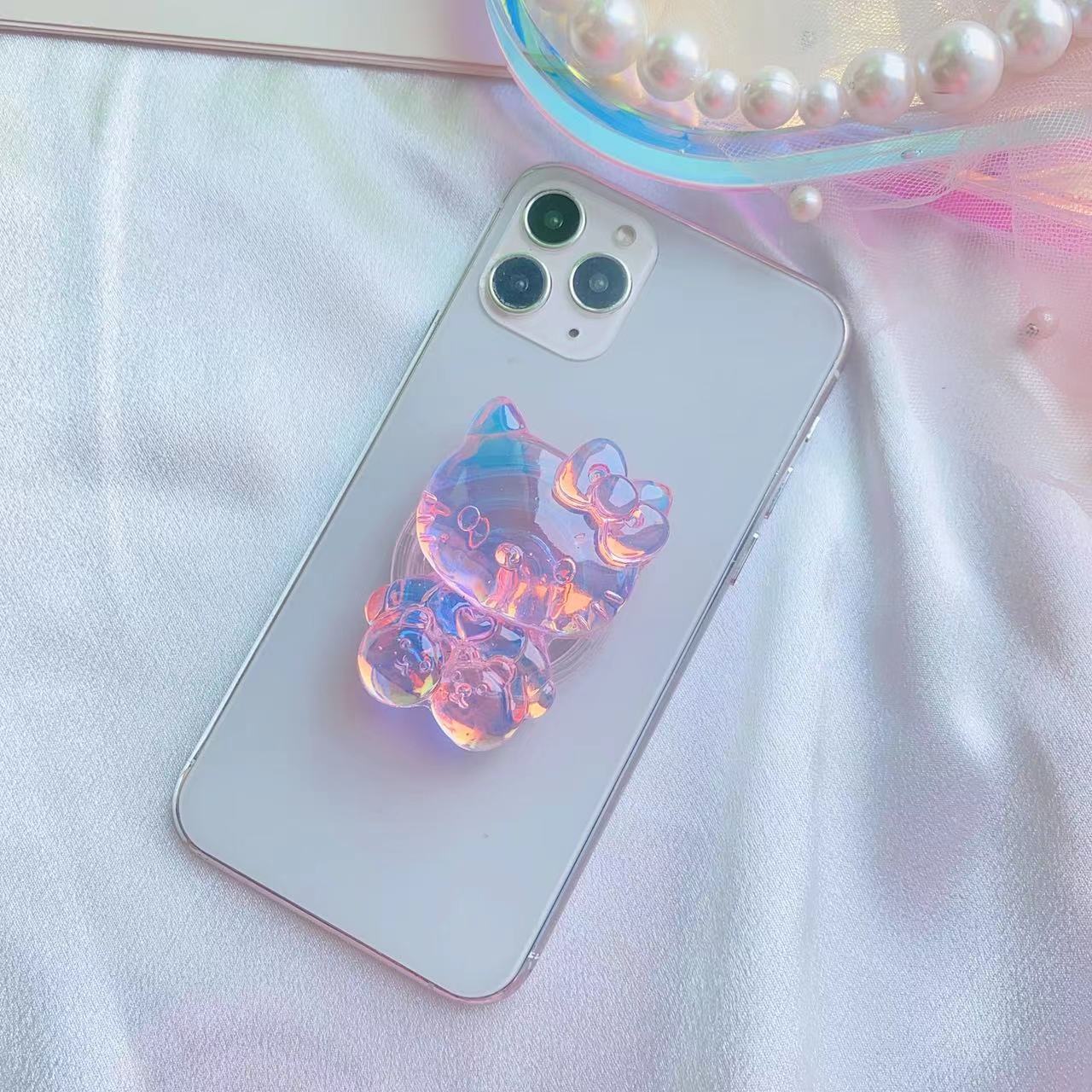 Kitty Holographic Phone Grip