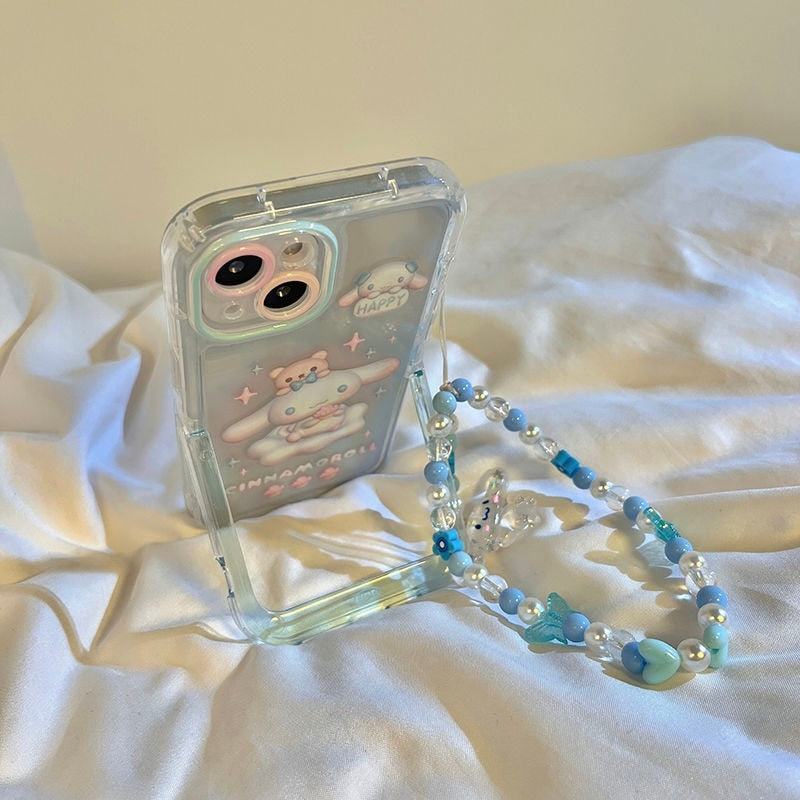 Kawaii Cinna iPhone Case With Chain