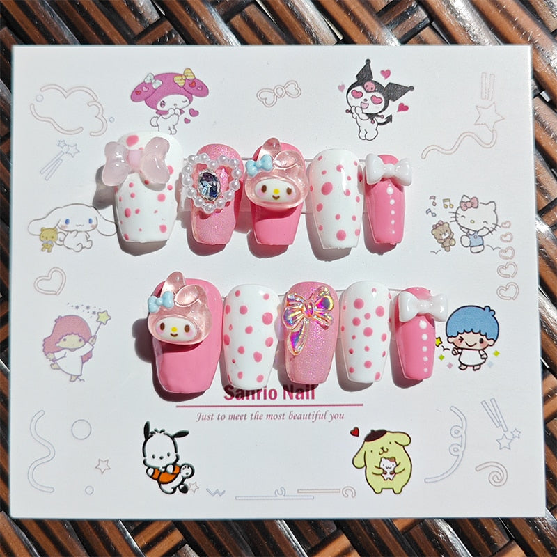 Cartoon Figure Press On Nails