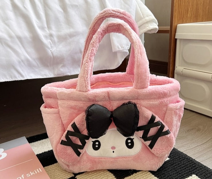 Kuro Melo with Bow Shoulder Bag