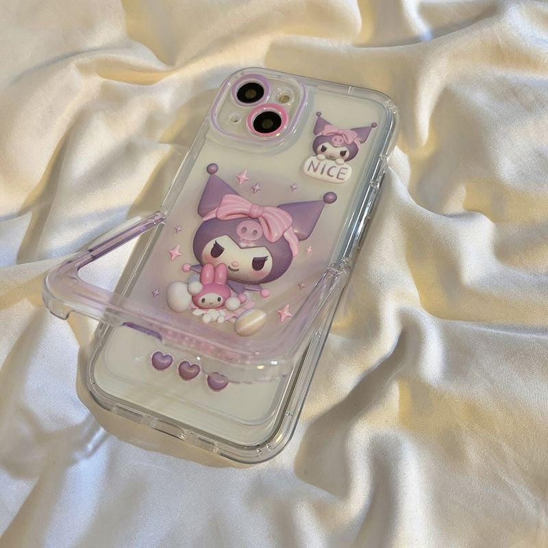Sweet Kuro iPhone Case With Chain SK493