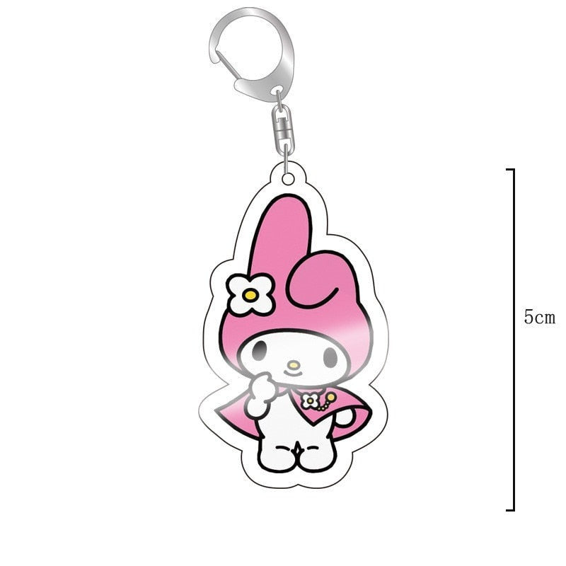 Kawaii Acrylic Mini Keychain