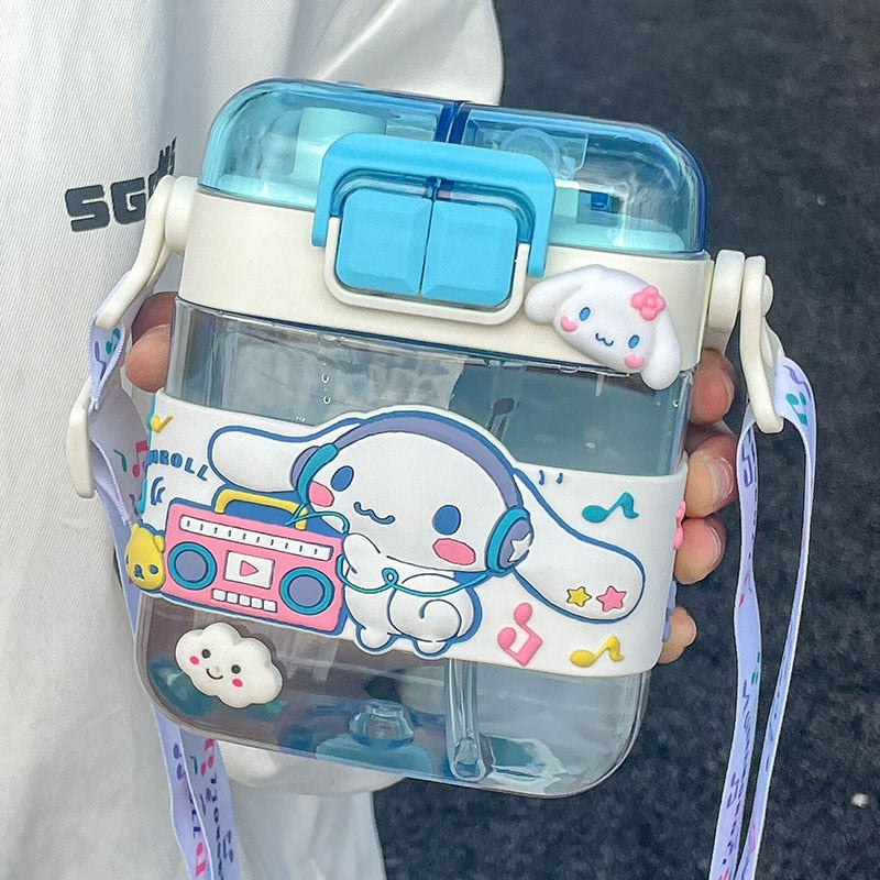 Cartoon Large Capacity Water Bottle