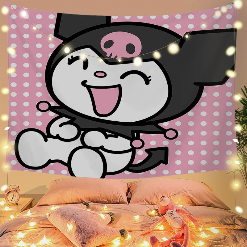 Charming Kuro Tapestry