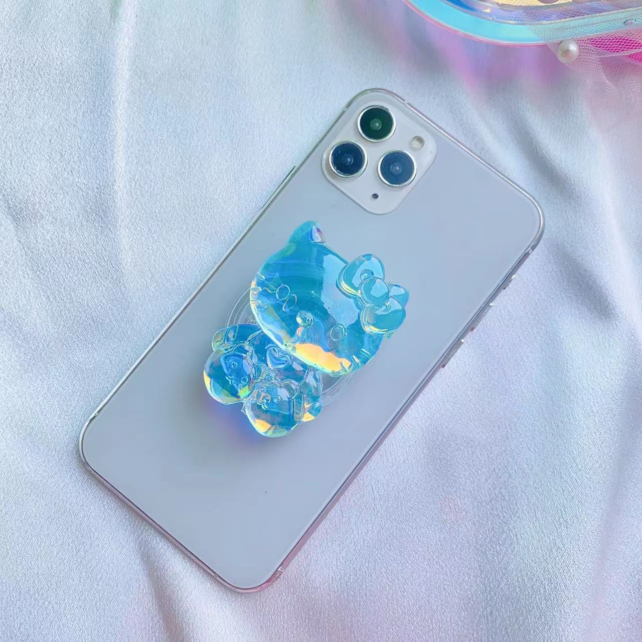 Kitty Holographic Phone Grip
