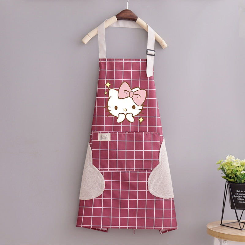 Pink Kitty Apron
