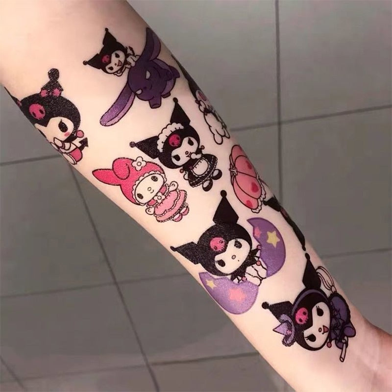 Cartoon Waterproof Temporary Tattoos