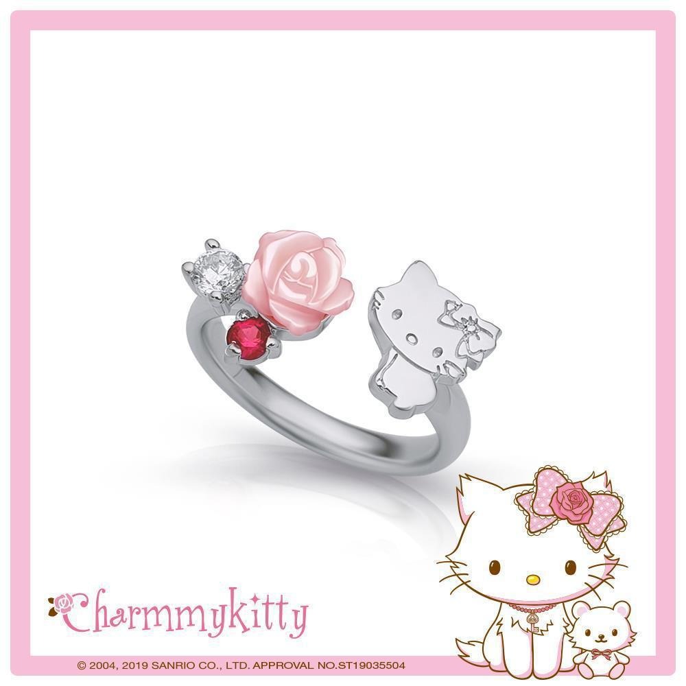 Rose Kitty Jewelry Set