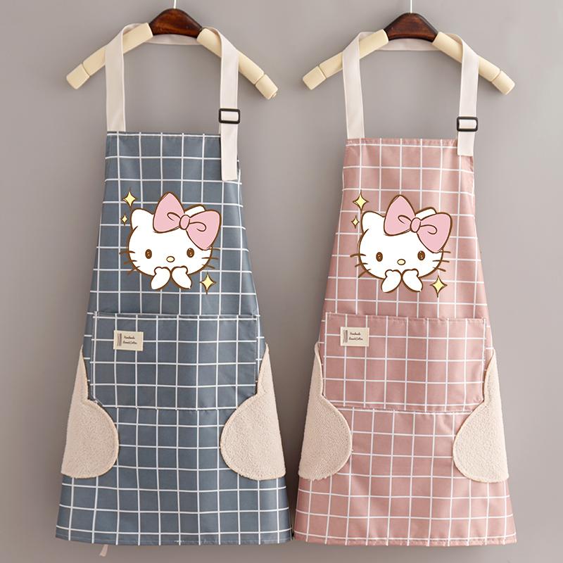 Pink Kitty Apron