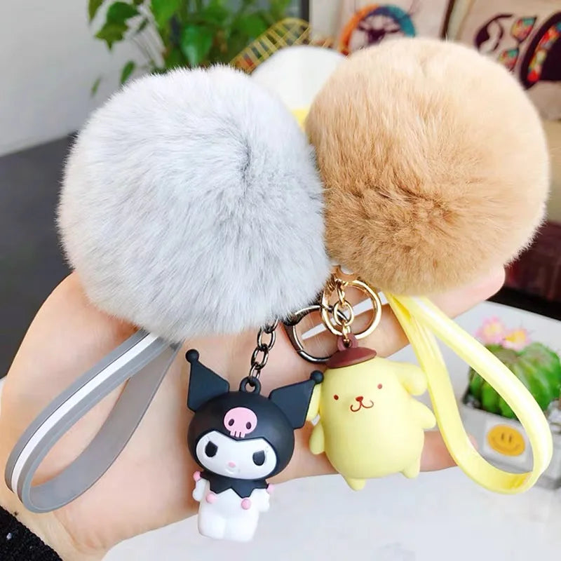 Cartoon Kitty Doll Keychain Pendant