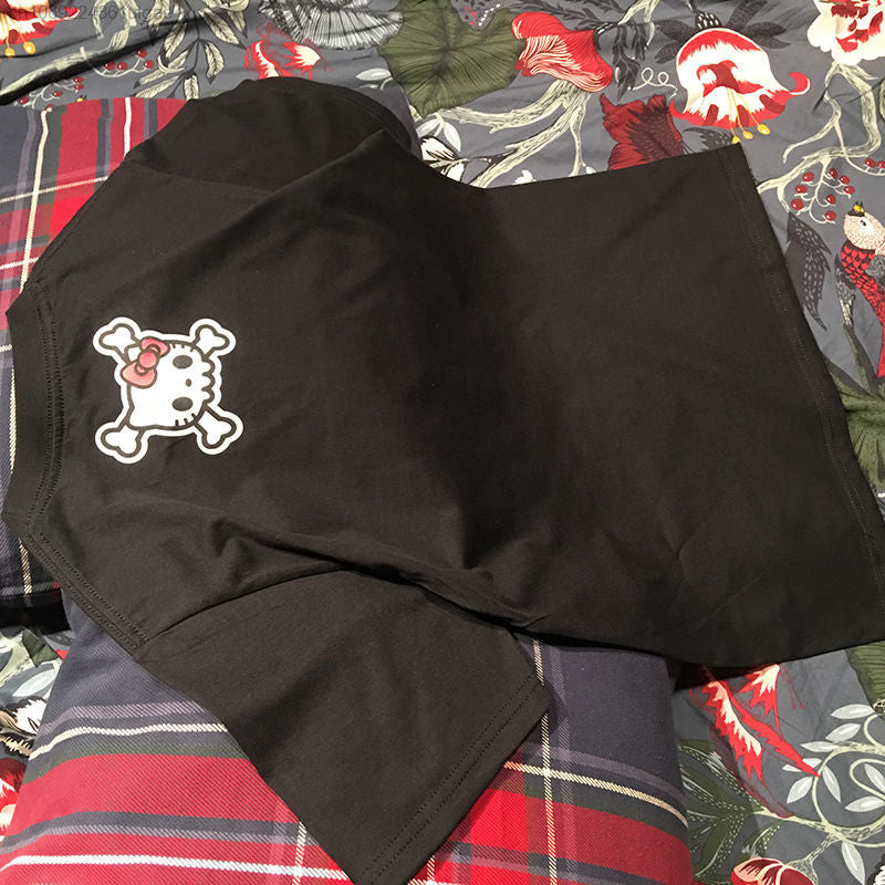 Black Kitty Halloween T-Shirt