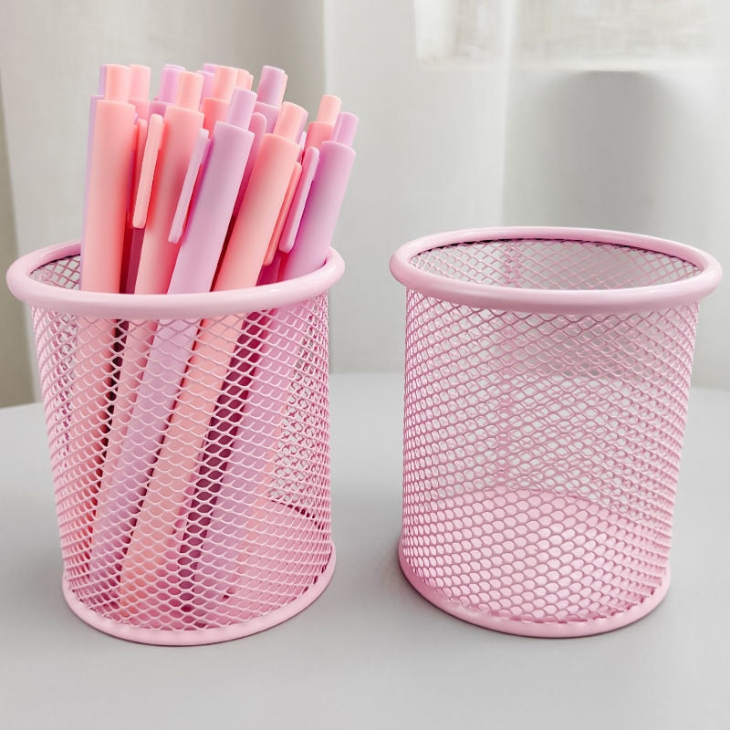 Kitty Pink Pen Holder