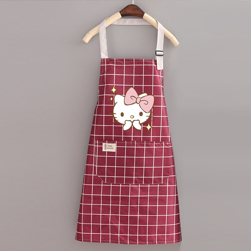 Pink Kitty Apron