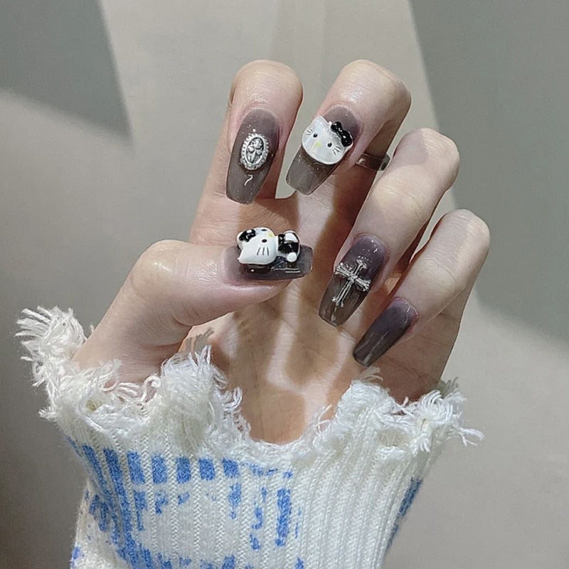 Cute Design Press On Nails