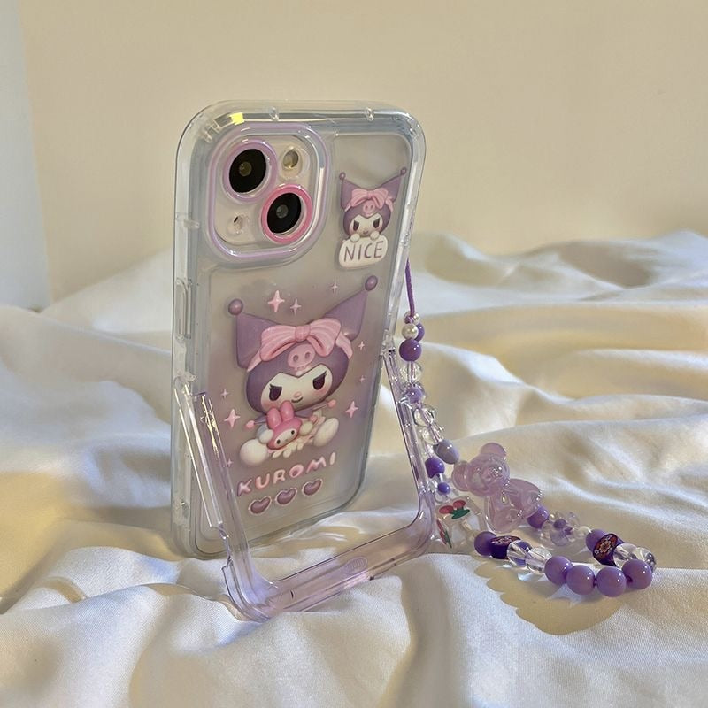 Sweet Kuro iPhone Case With Chain SK493