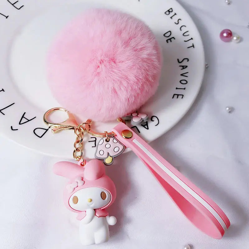 Cartoon Kitty Doll Keychain Pendant