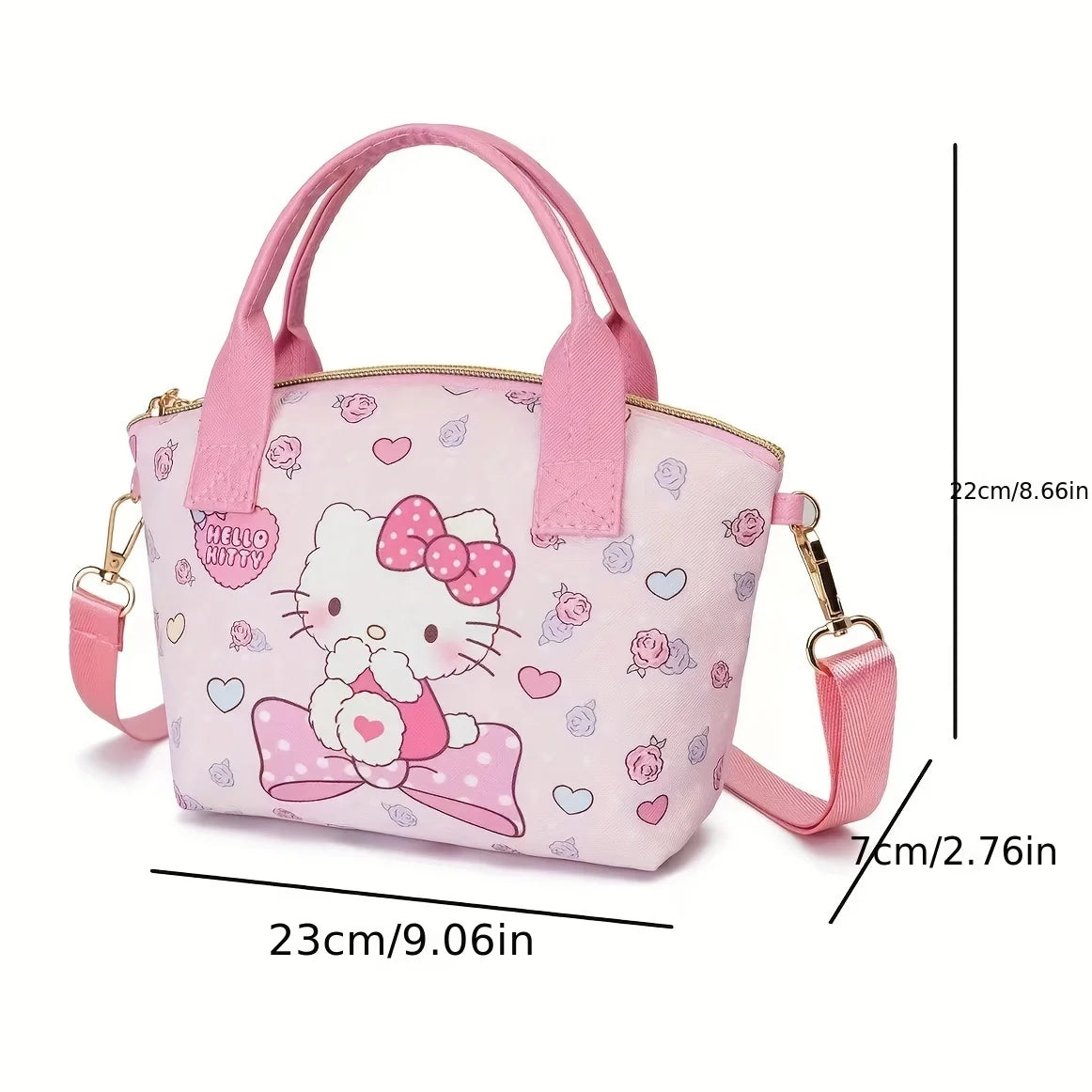 Lovely Printing Cartoon Tote Handbag