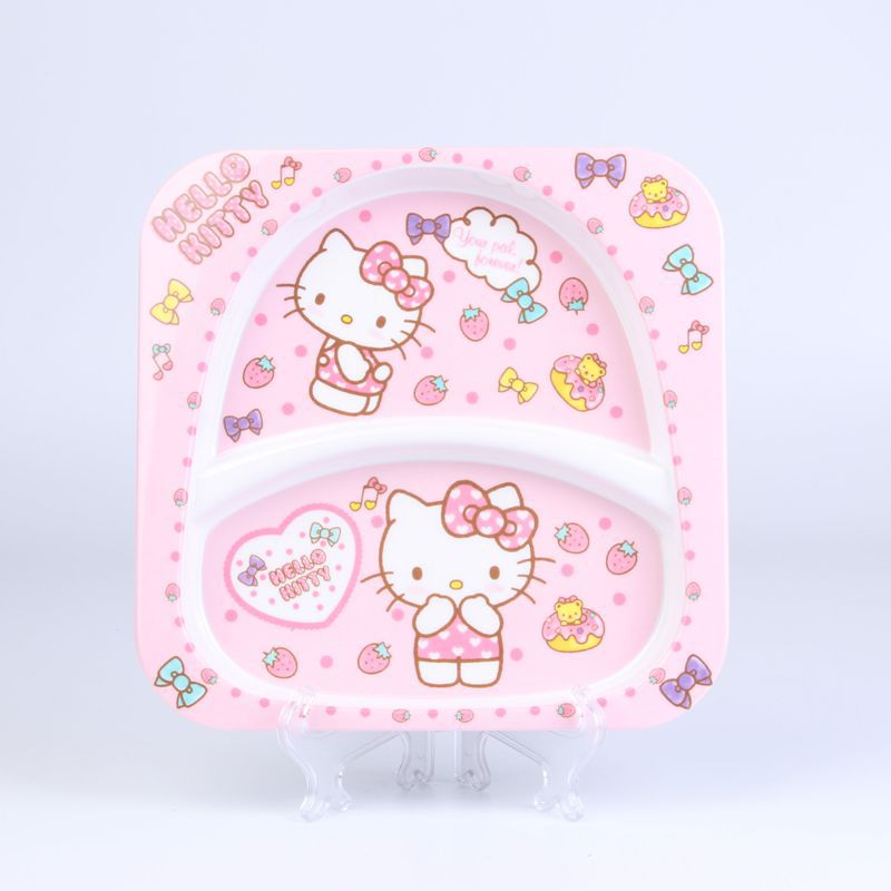 Charming Pink Kitty Tableware Set