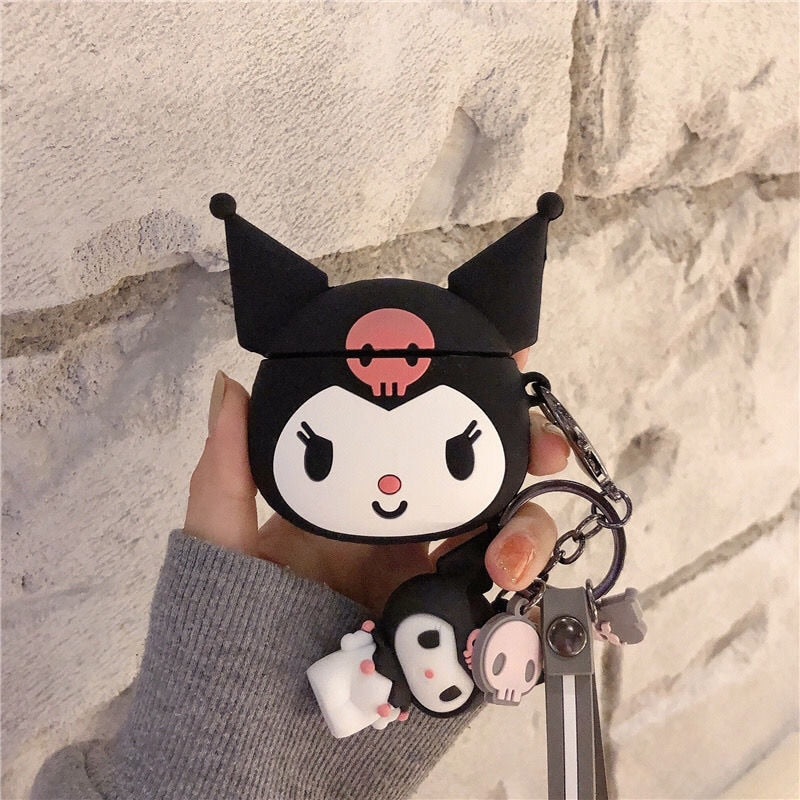 Kawaii Melo and Kuro Airpods Case