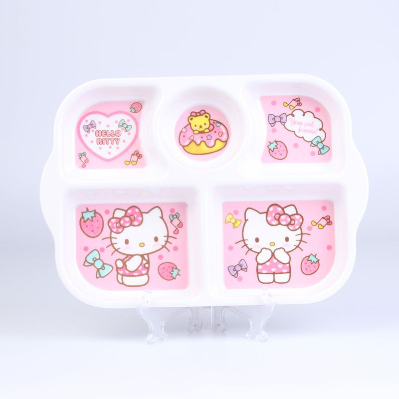 Charming Pink Kitty Tableware Set