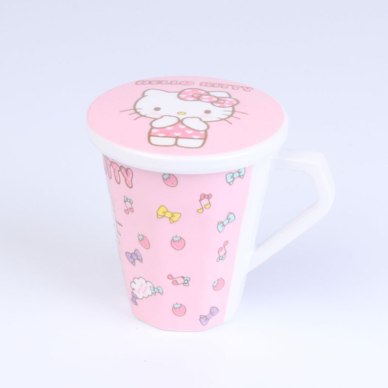 Charming Pink Kitty Tableware Set