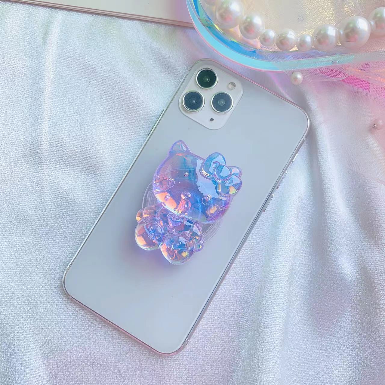 Kitty Holographic Phone Grip