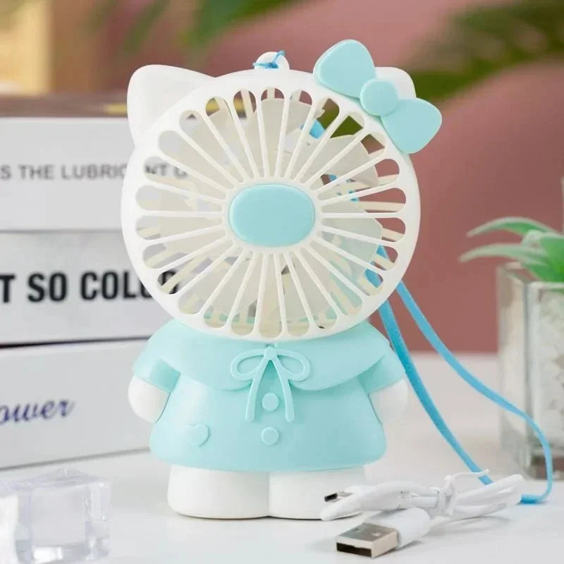 Kawaii USB Charging Mini Fan