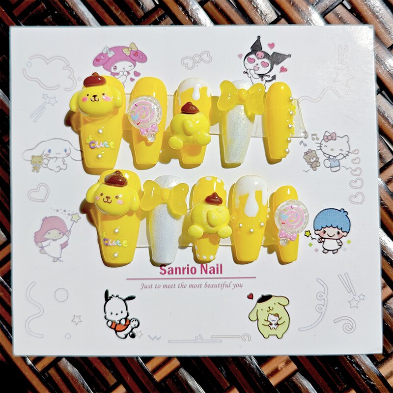 Cartoon Figure Press On Nails