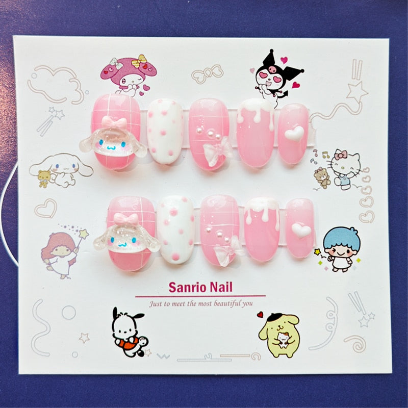 Cartoon Figure Press On Nails