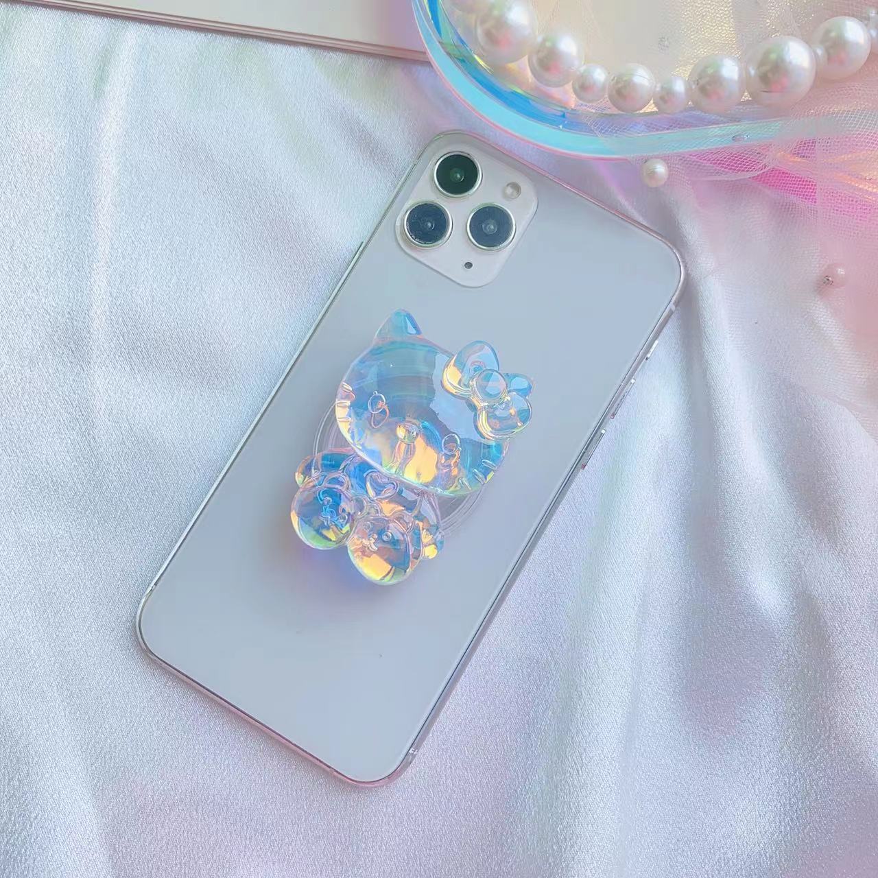 Kitty Holographic Phone Grip