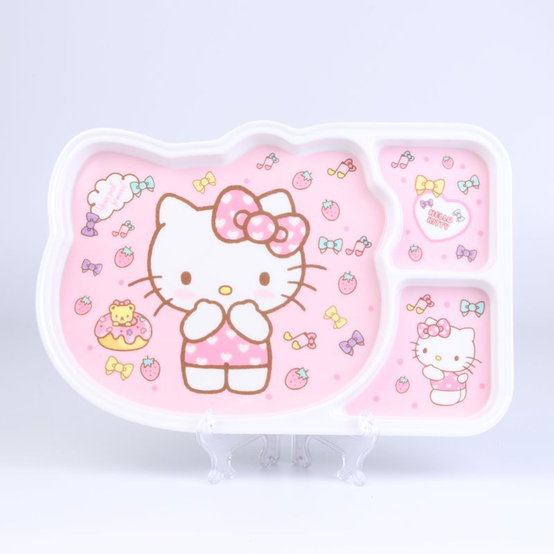Charming Pink Kitty Tableware Set