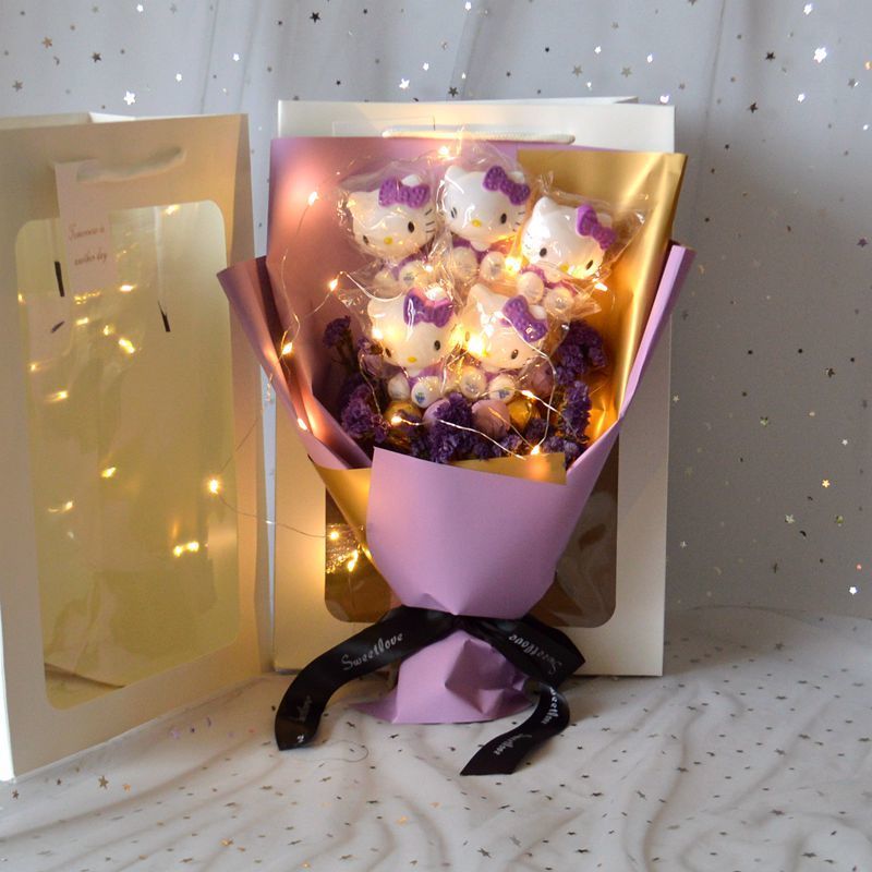 Mini Kitty LED Bouquet