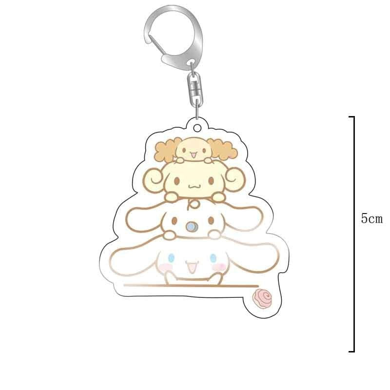 Kawaii Acrylic Mini Keychain
