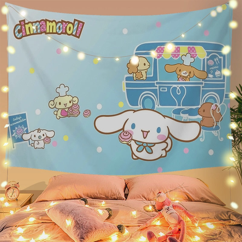 Kawaii Cinna Tapestry