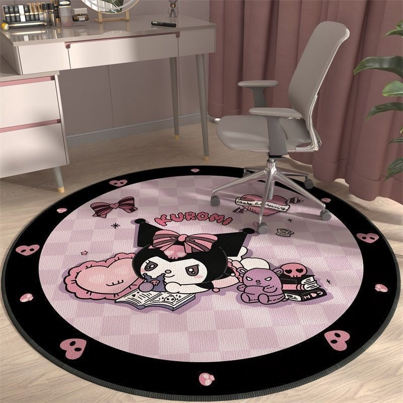 Cute Kuro Desk Rug