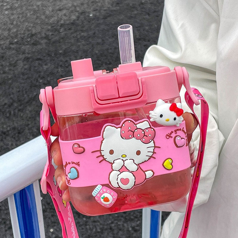 Cartoon Large Capacity Water Bottle