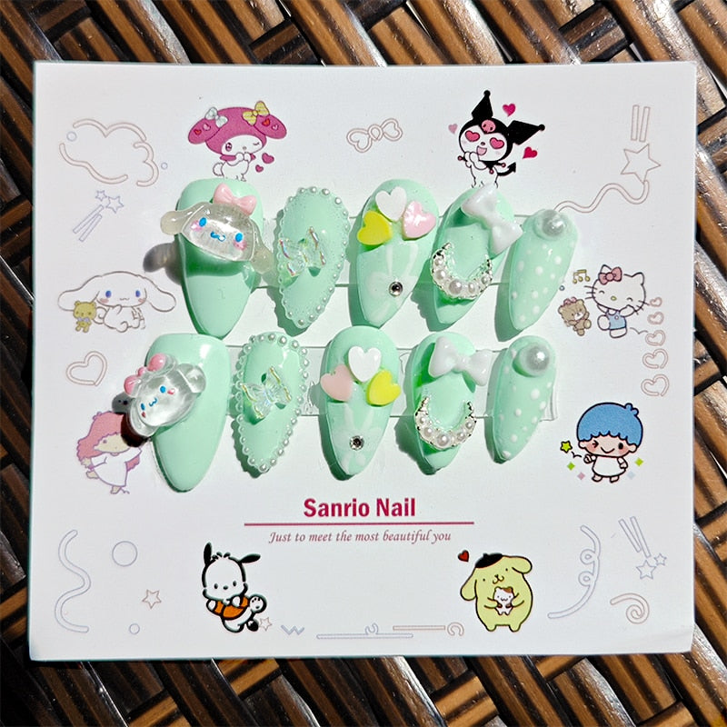 Cartoon Figure Press On Nails