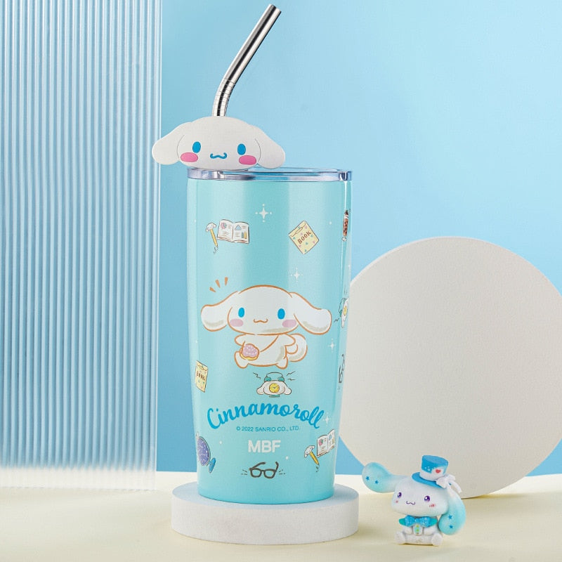 Kawaii Figure Straw Cup