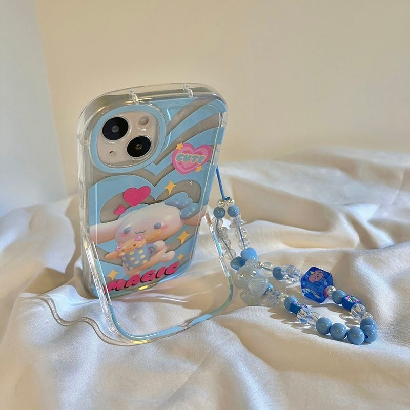 Sweet Pocha and Cinna iPhone Case With Chain
